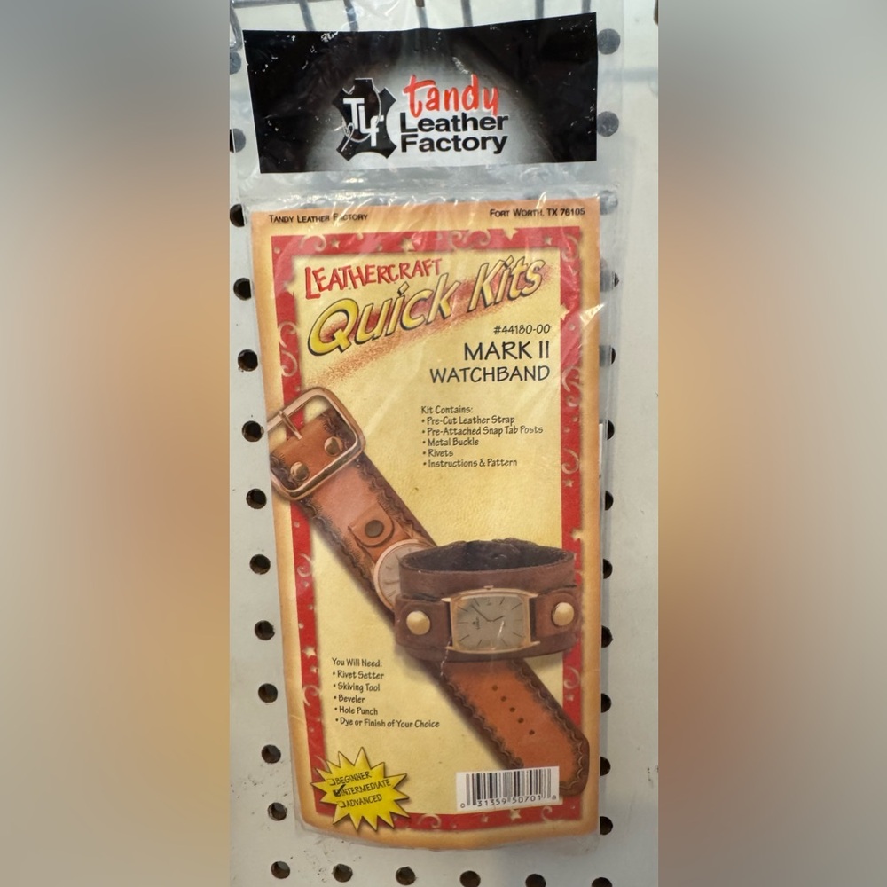 Tandy Leather Factory Mark II Watchband Kit.